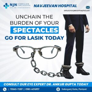 Go for Lasik Today treatment at Eye Hospital in Panipat