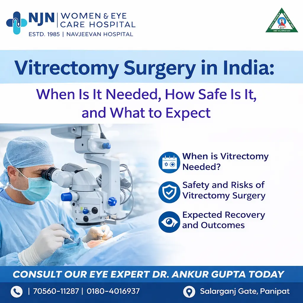 Vitrectomy Surgery in India: When Is It Needed, How Safe Is It, and What to Expect