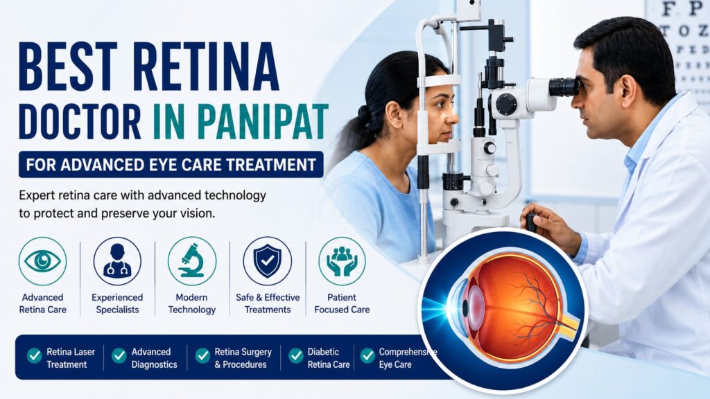 Best Retina Doctor in Panipat for Advanced Eye Care Treatment